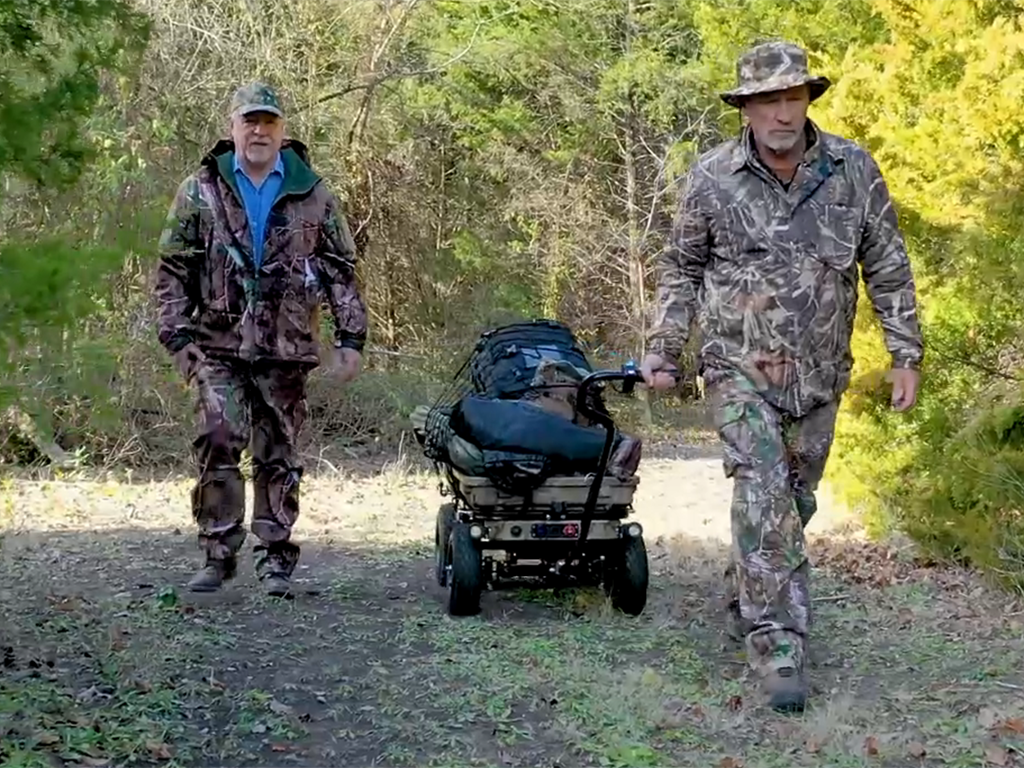 HUNTING CART Battery Powered with Hitch System