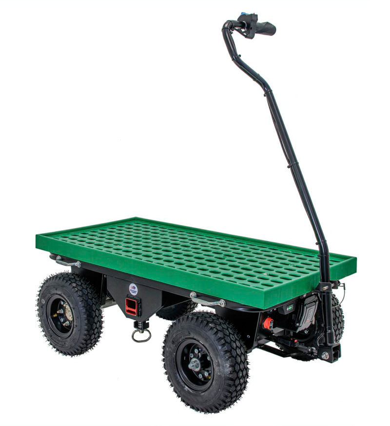 FLATBED CART Battery Powered with Hitch System