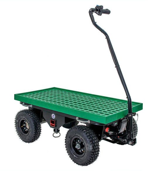FLATBED CART Battery Powered with Hitch System