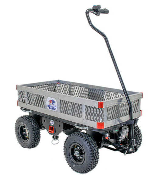 COMMERCIAL CART Battery Powered with Hitch System